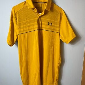 Under Armour Gold Performance Polo Shirt